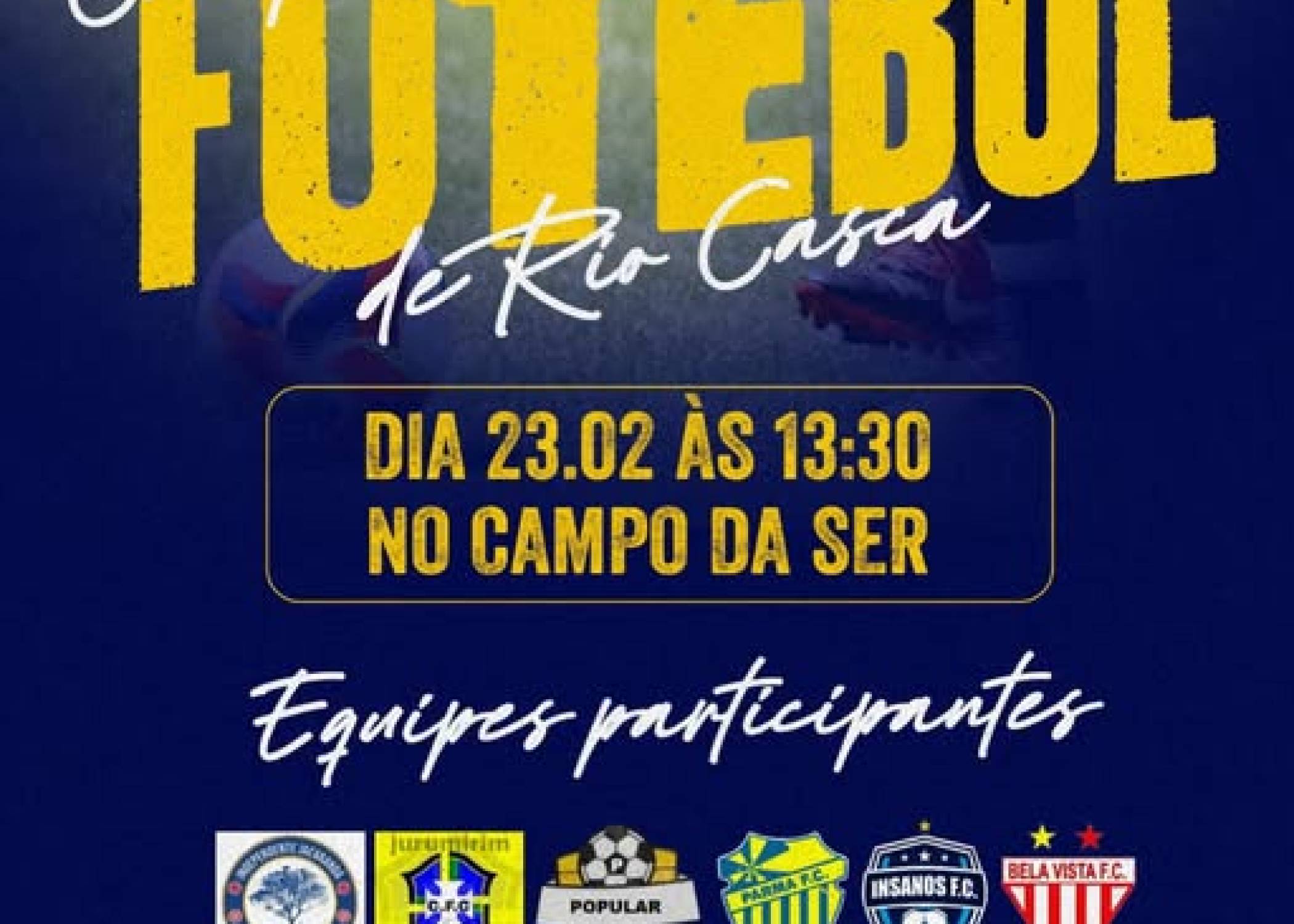 ABERTURA CAMPEONATO MUNICIPAL DE FUTEBOL